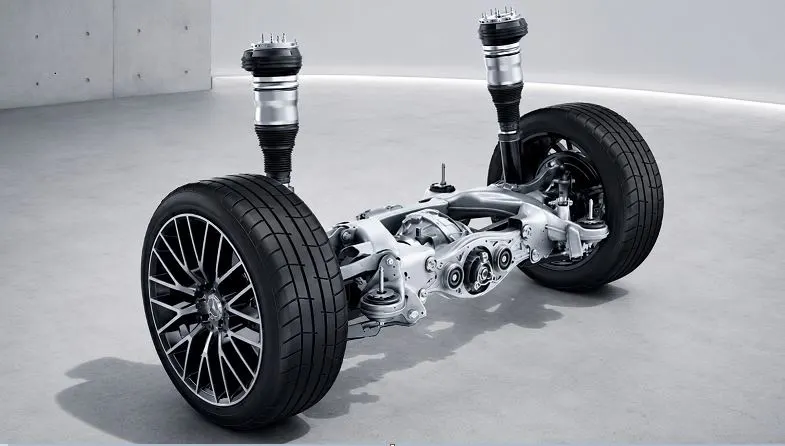 mercedes suspension replace